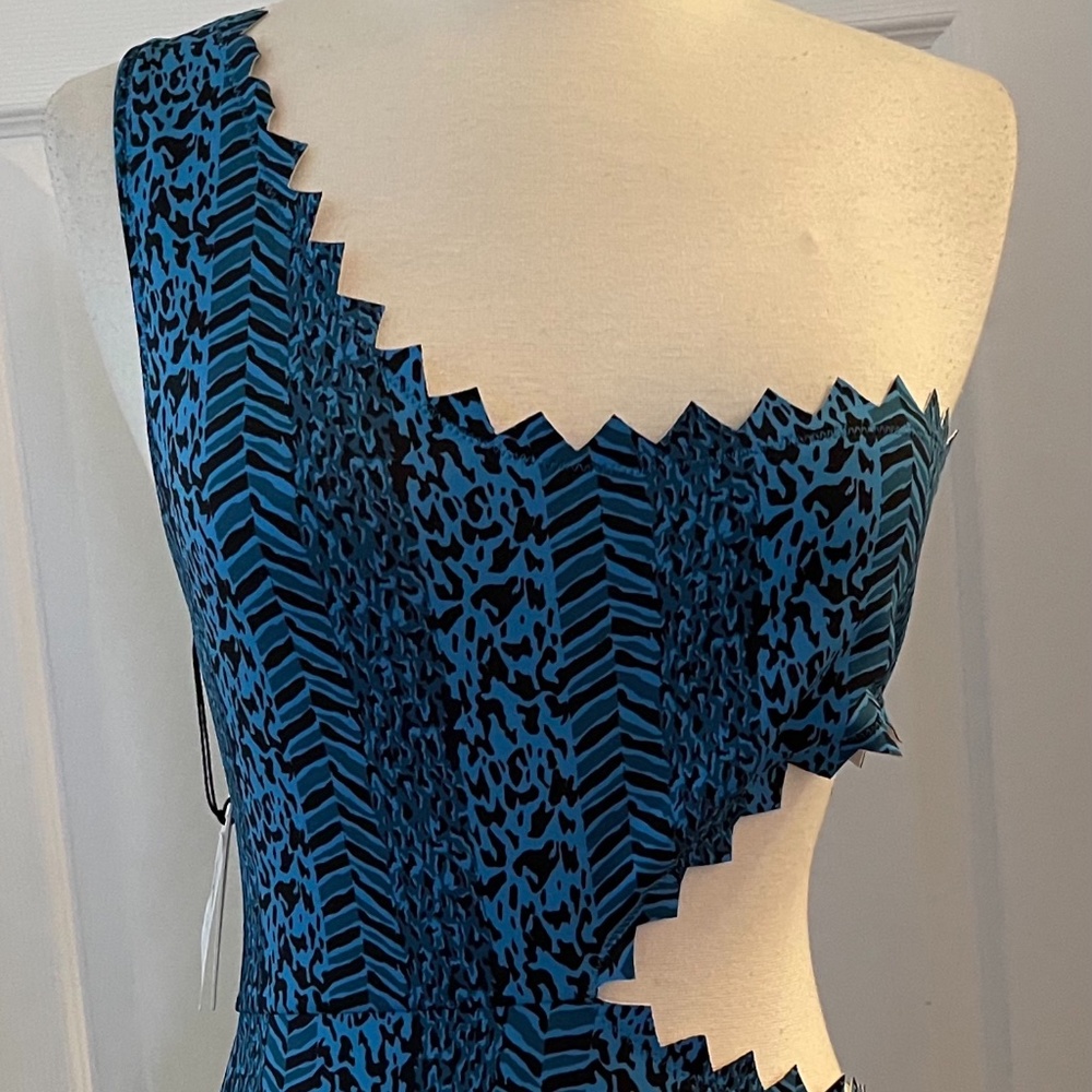 ONIA BETTY WAIST CUTOUT ONE-SHOULDER SWIMSUIT